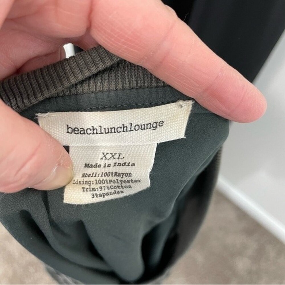 Beachlunchlounge Camo Zip Up Jacket‎ Size XXL - Picture 4 of 7